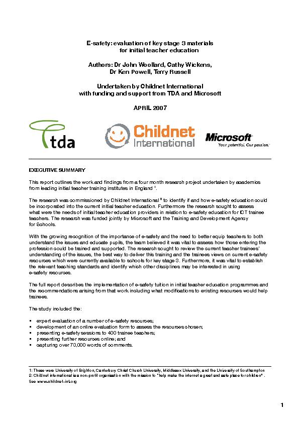 Policy & consultation responses | Childnet