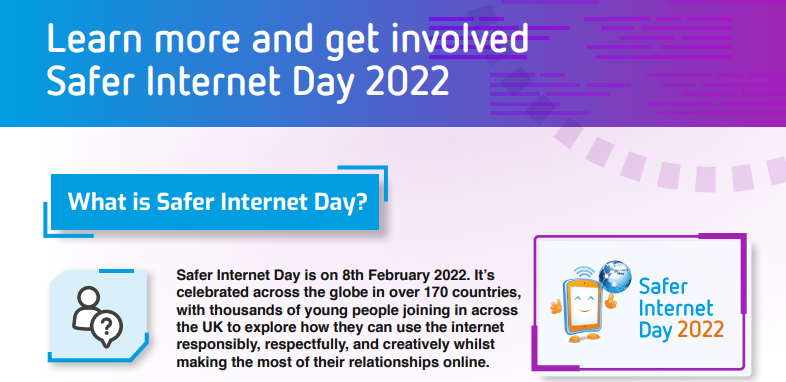 Find out how to #PlayYourPart this Safer Internet Day as a parent or carer.